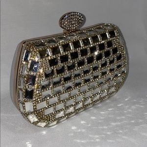 Dazzling Rhinestone Clutch